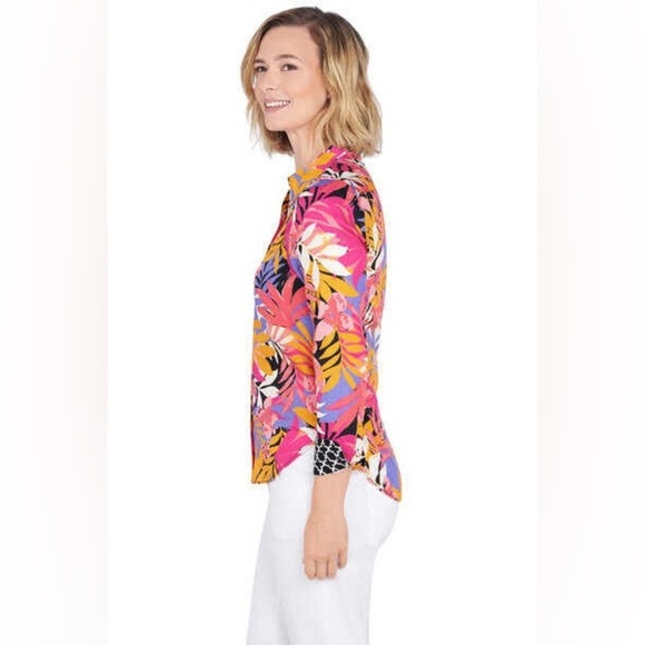 Ruby Rd Plus Women's Woven Wrinkle Resistant Cotton 24W - Picture 10 of 10